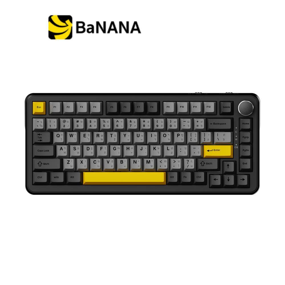 คีย์บอร์ดเกมมิ่ง Ajazz AK820 Max Tri-Mod by Banana IT