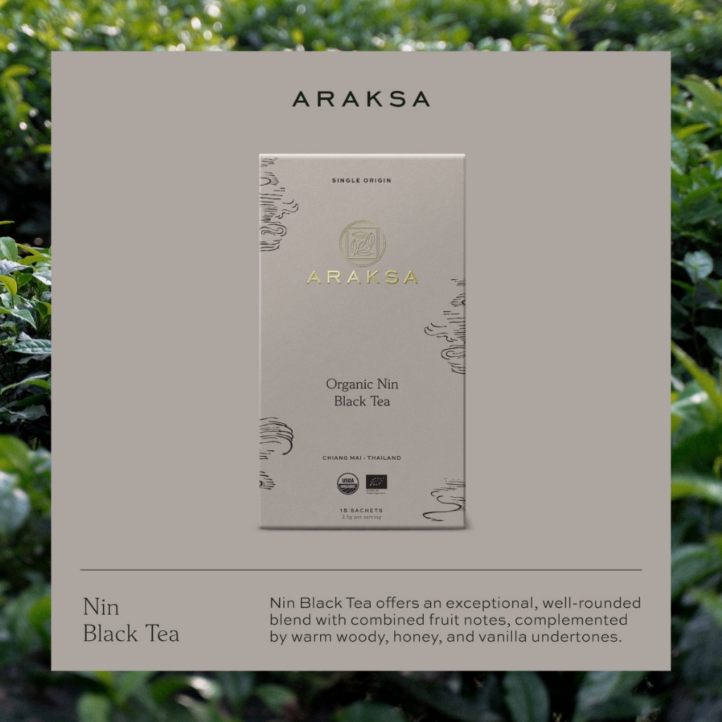 ARAKSA Nin Black Tea 15 Sachets Box