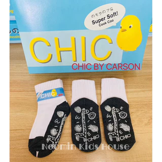 ถุงเท้านักเรียนกันลื่น รุ่น Chic By Carson (1 คู่) (บิลเบิกแจ้งแชทนะคะ)