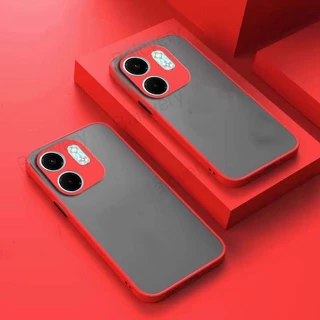 เคส ขอบสี หลังด้าน Infinix Smart9 Smart8 Hot50i Hot50 5G Hot50Pro Hot40i POP9 Spack Go1 Note12/Smart6 Plus/SMART5 025
