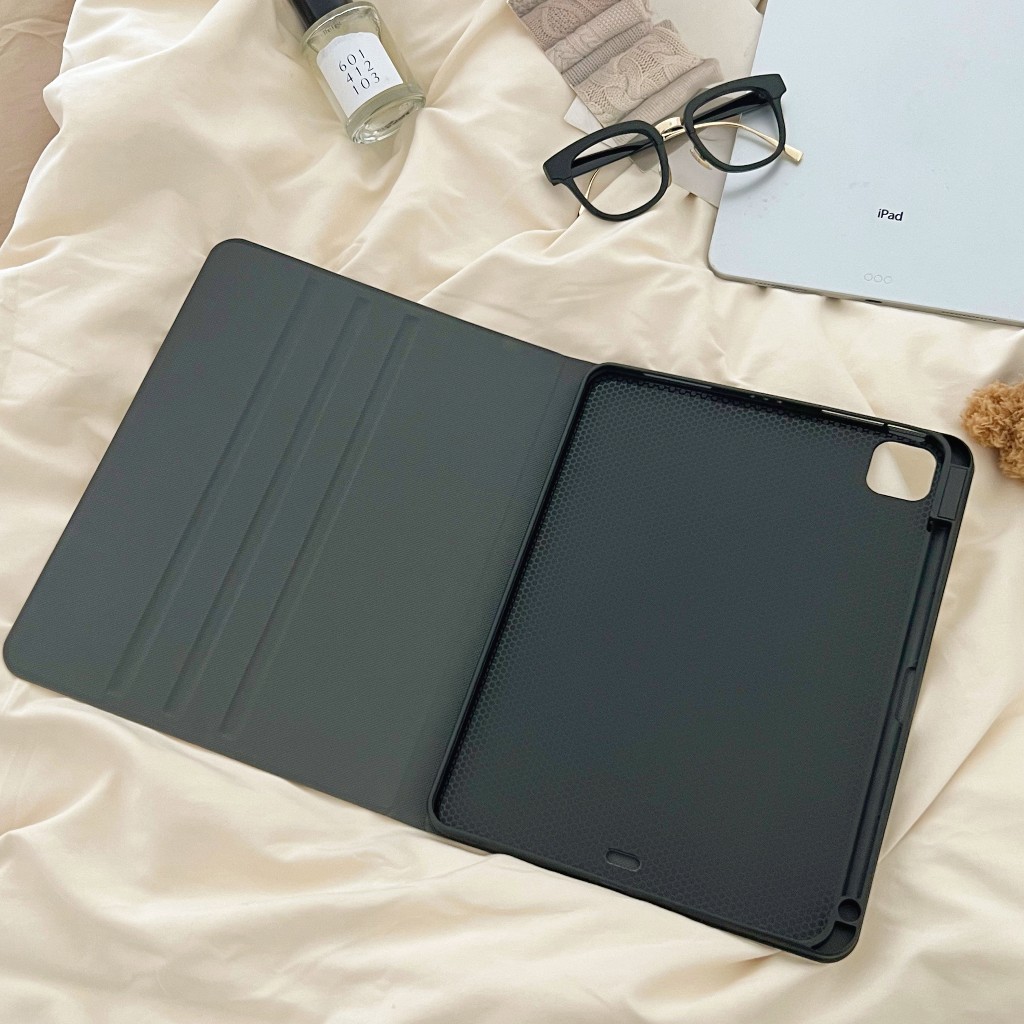 🌼ออกให้ 24 ชม🌼เคสไอแพด Air6 Pro11 2024 ที่ใส่ปากกา เค้กลายสก๊อต เคส iPad Gen9 10.2 Gen11 Air7 MINI7 - รูปที่ 5