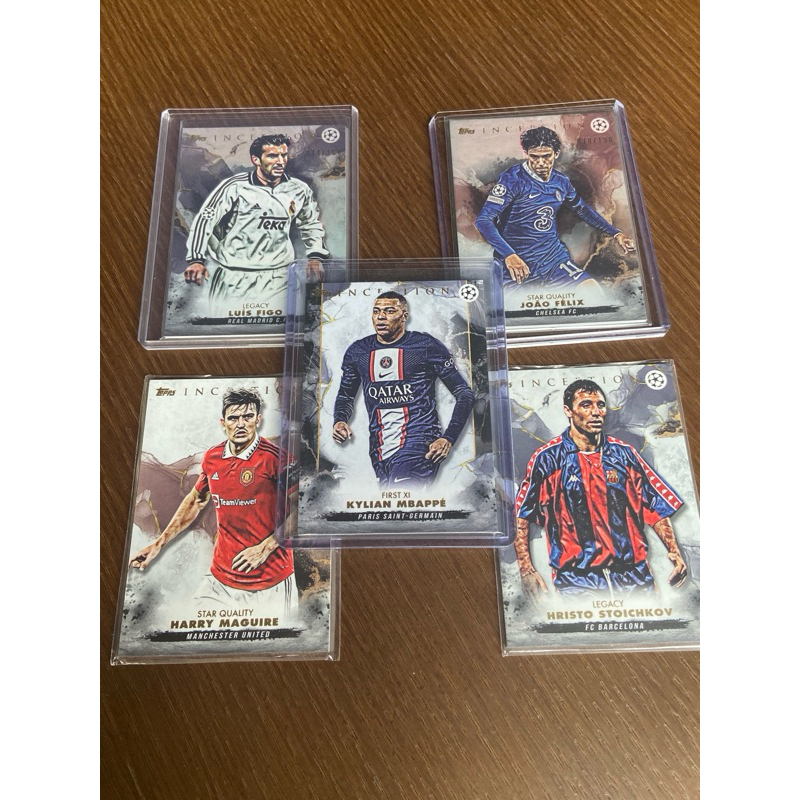 การ์ดฟุตบอล Topps Inception การ์ดสวยลิขสิทธิ์แท้จากค่าย Topps