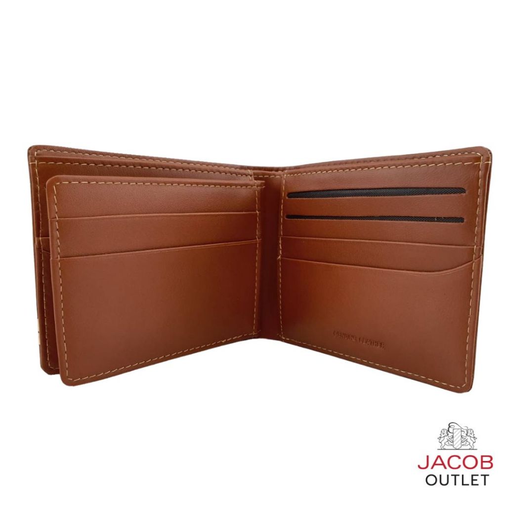 JACOB กระเป๋าสตางค์ ช่องใส่การ์ดหลายช่อง ช่องภาพ - รุ่น 21922