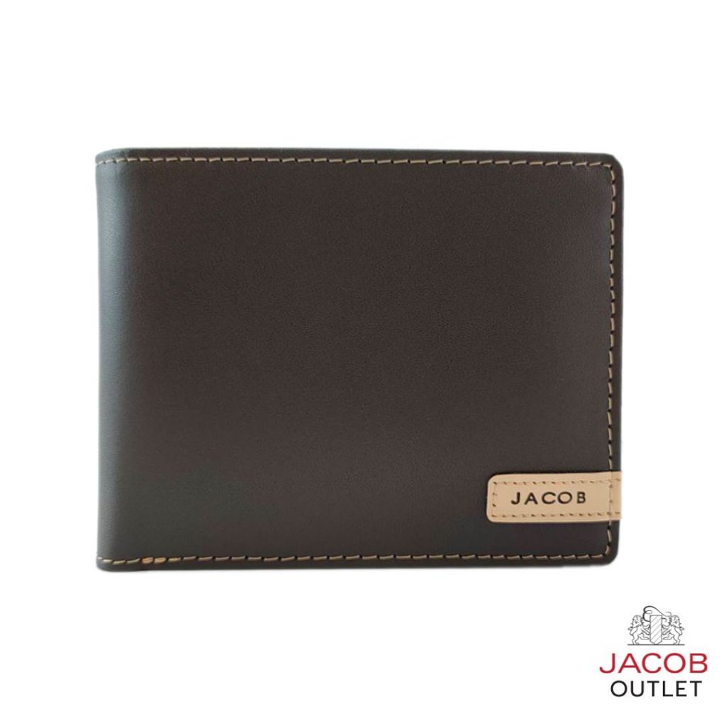 JACOB กระเป๋าสตางค์ ช่องใส่การ์ดหลายช่อง ช่องภาพ - รุ่น 21922