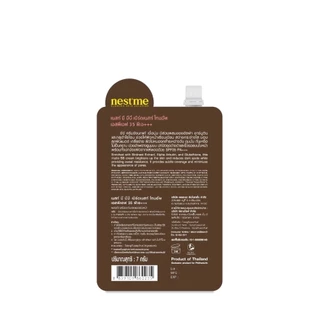 NestMe BB Birdnest Tone up SPF35 PA+++ 7g เนสท์มี บีบี เบิร์ดเนสท์ โทนอัพ