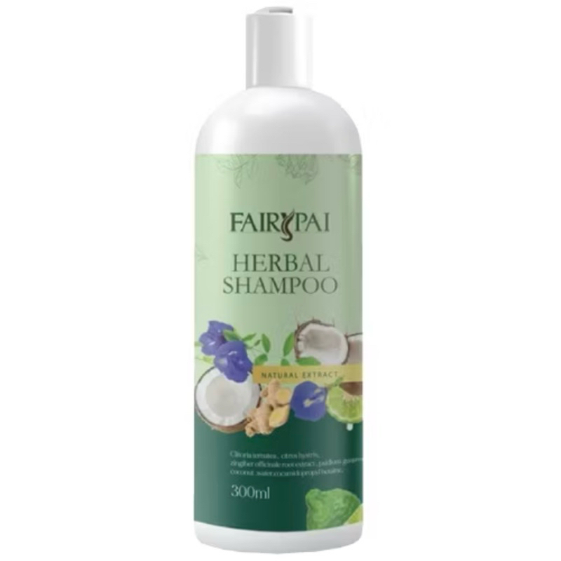 [ซื้อในไลฟ์ลด50%ของแท้] Fairypai Herbal Shampoo แชมพูสมุนไพรแฟรี่ปาย 300มล.