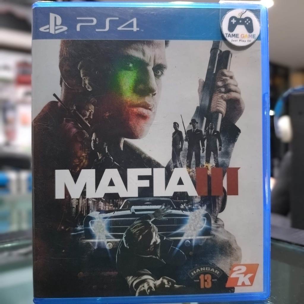 (ภาษาอังกฤษ) มือ2 PS4 Mafia 3 เกมPS4 แผ่นPS4 มือสอง (เล่นกับ PS5 ได้ Marfia III mafia3 mafia 3)