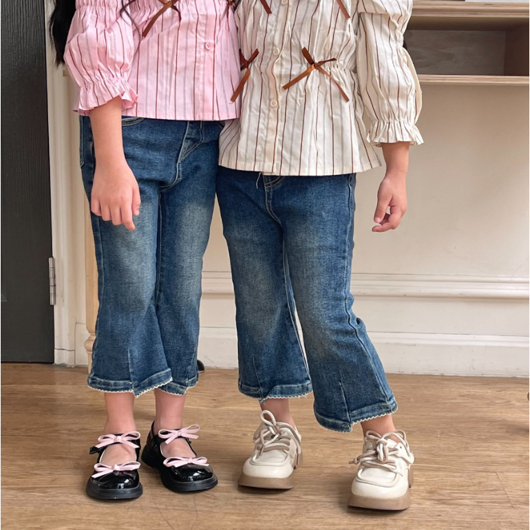 BASIC BOOTY JEANS กางเกงยีนส์สไตล์เกาหลี