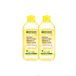 การ์นิเย่ ไมเซล่า คลีนซิ่ง วอเตอร์ ขนาด 400 มล. (แพ็คคู่) GARNIER MICELLAR WATER 400 ML. (TWIN PACK)