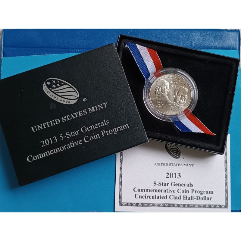 Half Dollar US Army 5-Star Generals 2013-D