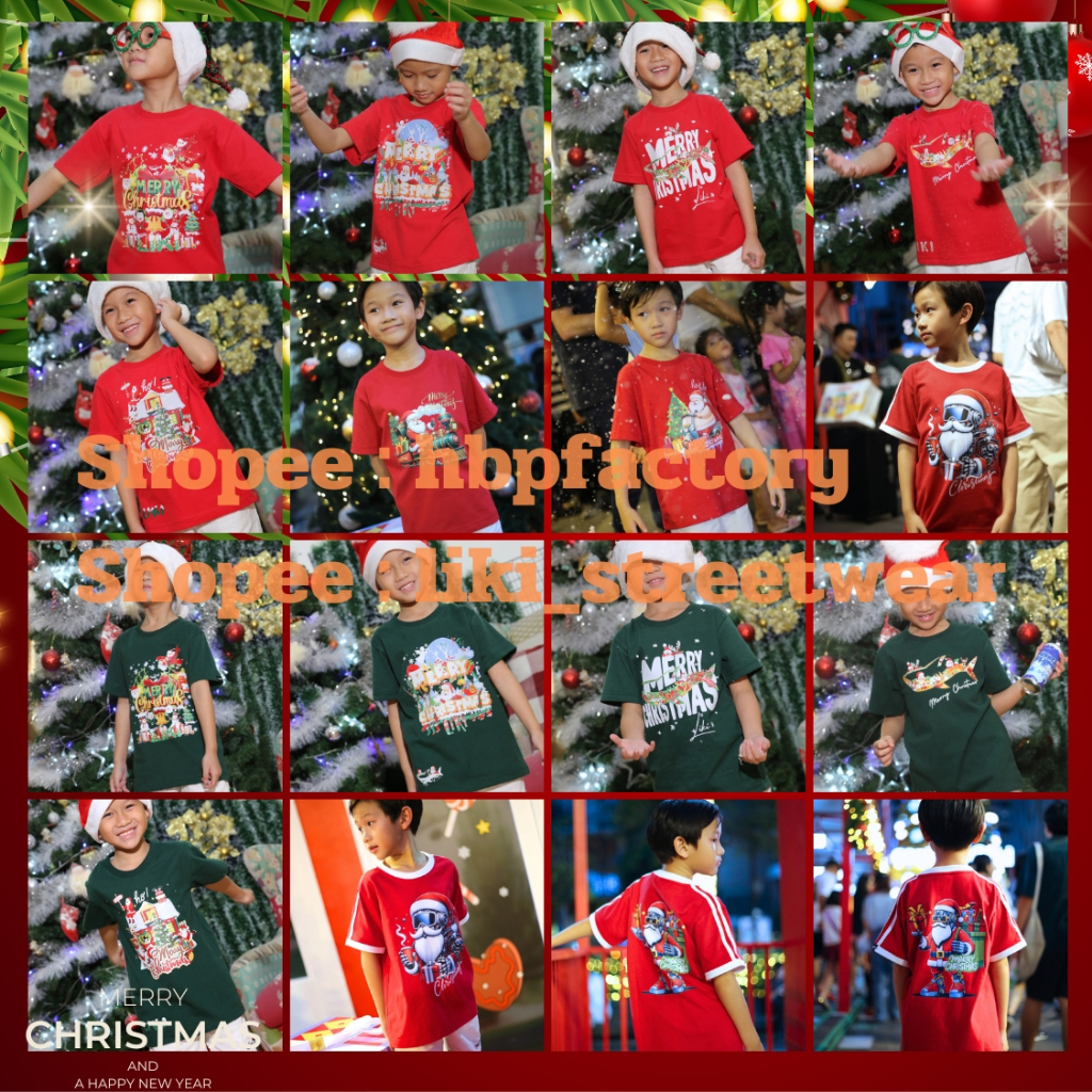 เสื้อยืดเด็ก LIKI X Christmas ลายคริสต์มาสสุดน่ารัก ที่จะเพิ่มความสดใสให้ช่วงเทศกาลคริสต์มาสนี้!