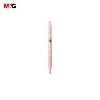M&G ABP827R3 ปากกาลูกลื่น 0.7มม หมึกน้ำเงิน ปากกาลูกลื่นแบบกด ปากกาเจลกด มี 4 สไตล์ให้เลือก