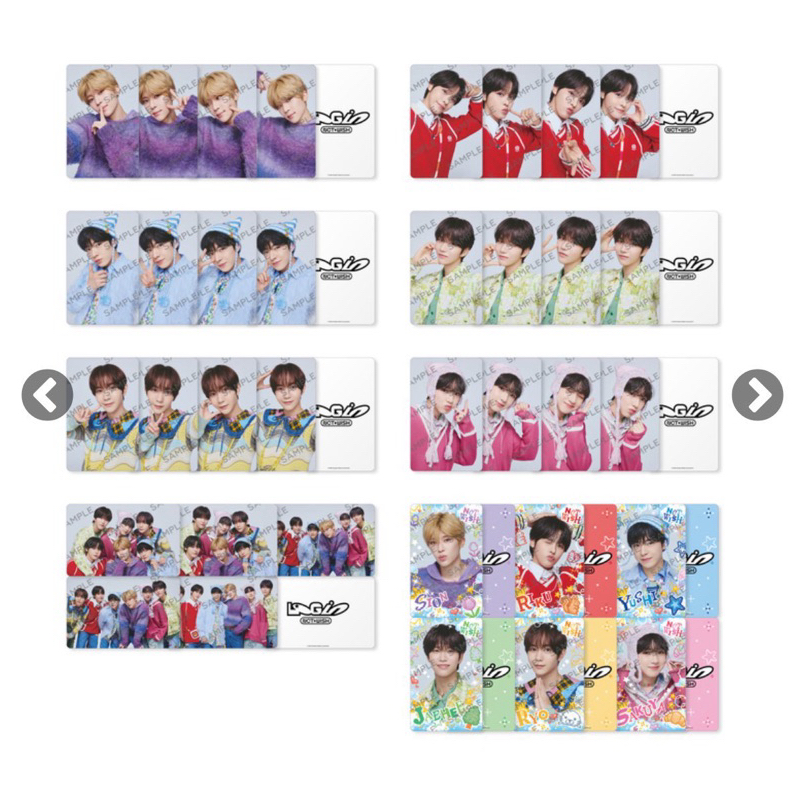 พร้อมส่ง Nct wish - trading card ‘ LOG in JAPAN’