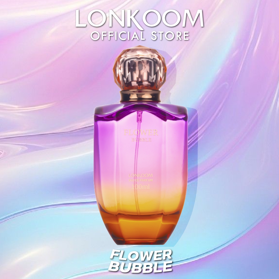 LONKOOM น้ำหอมผู้หญิง 100ml Perfume SHINY (EDP) Floral น้ำหอมติดทนนาน หอม นุ่ม ละมุน น้ำหอม