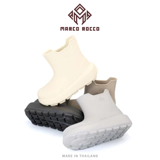 Marco Rocco รองเท้าแฟชั่น รองเท้าบูทบูทกันน้ำ กลางแจ้ง ผู้หญิง เบาสบาย กันลื่น ลำลอง ทนต่อการสึกหรอ แฟชั่นฤดูร้อน MR8024