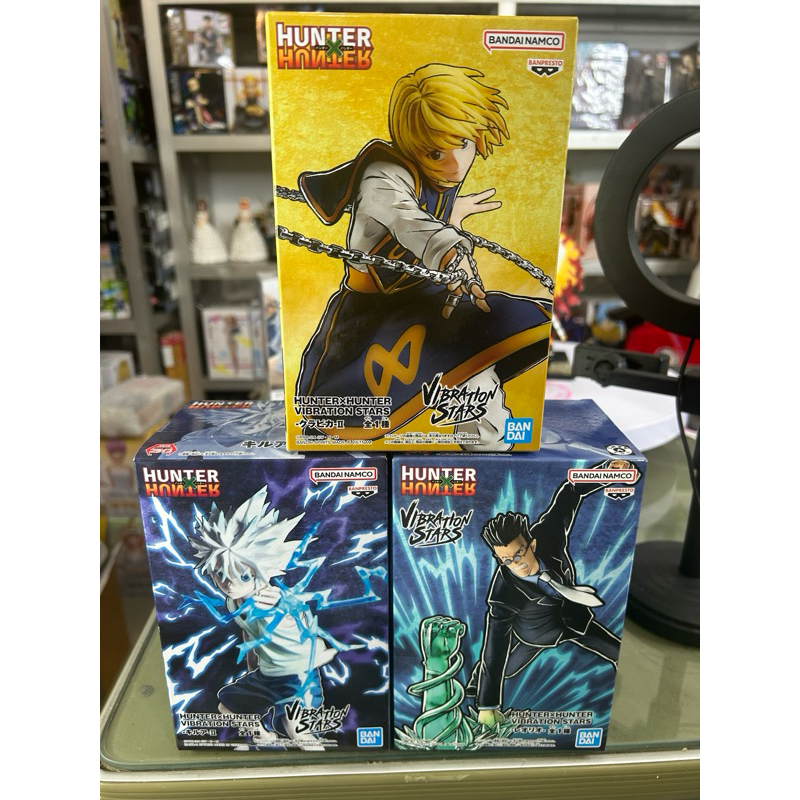 พร้อมส่ง/โมเดลคิรัว คุราปิก้า มือ1 ฟิกเกอร์แท้ LOT.JP(HUNTER×HUNTER VIBRATION STARS - Killua II)