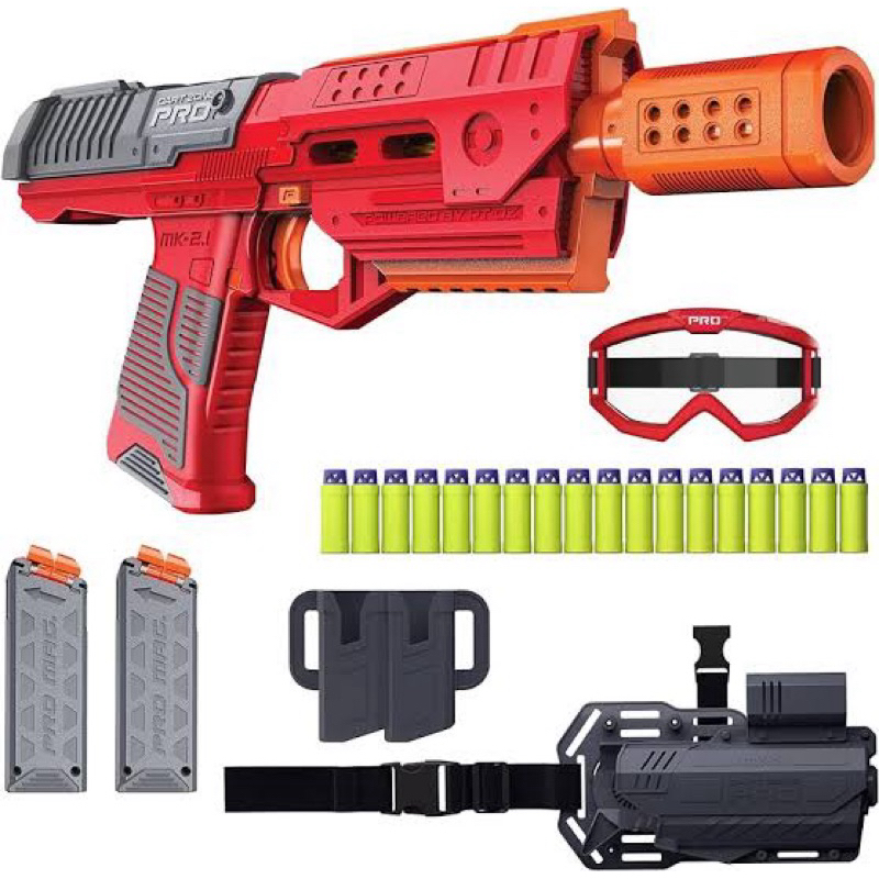 DART ZONE Pro-Series MK-2.1 Foam Dart Blaster – 150 FPS Foam Dart Gun for Adults