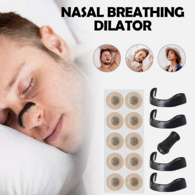 Sport Nasal Dilator Sleep Nasal Breathing Dilators Starter Kit Nose Breathe Strips จมูกแม่เหล็กลดการนอนกรน