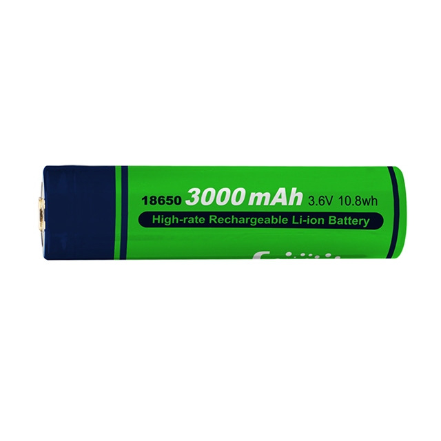 รุ่นใหม่ WBL-10H 18650 Li-ion Battery 3000mAH ถ่านไฟฉายดำน้ำ ยี่ห้อ weefine