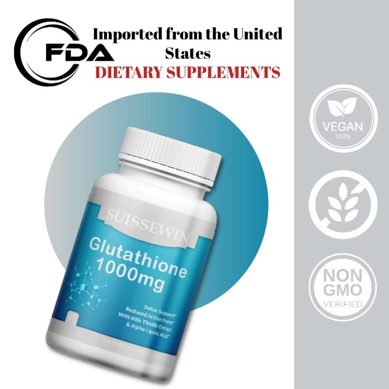 กลูตาไธโอน 1000 มก. (60 แคปซูล)Glutathione 1000 mg