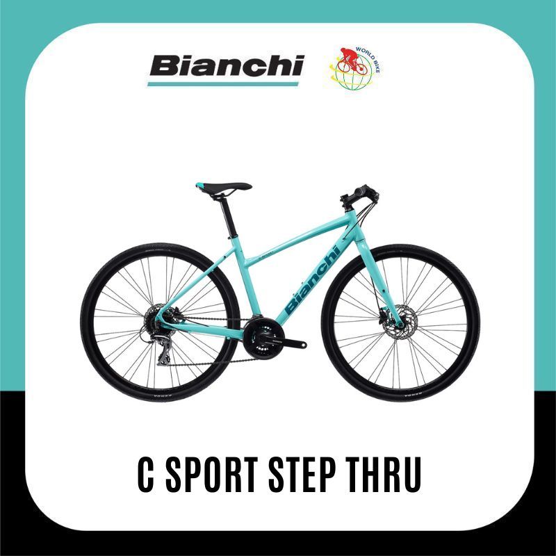 รถจักรยานไฮบริด Bianchi รุ่น C Sport Step Thru