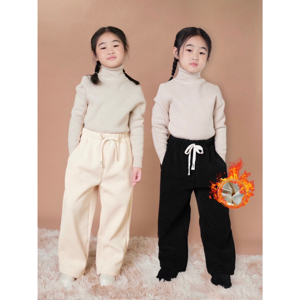 KL008 Kids corduroy warm pant