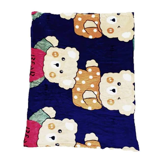 ผ้าห่มสำหรับเด็กอนุบาล ทำจากผ้านาโน ผ้าสำลีกำมะหยี่ ขนาด 85*110 cm. เก็บปลายทางได้