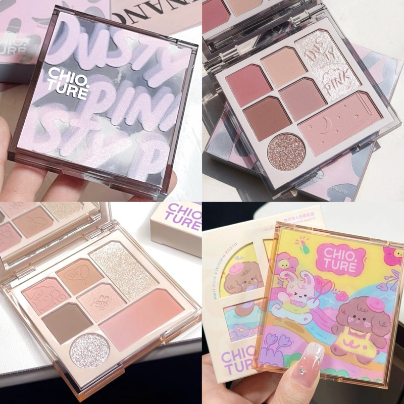 อายแชโดว์ CHIOTURE eyeshadow palette (พร้อมส่ง) ૮ ․ ․ ྀིა