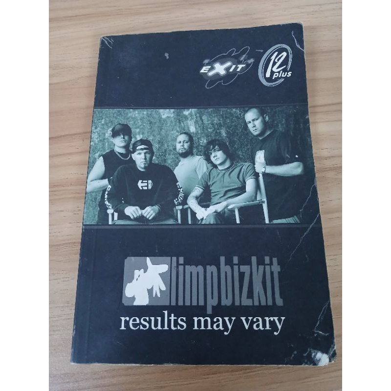 สมุดบันทึก Limbizkit หายากเก่าเก็บมี(ตำหนิมุมปก)