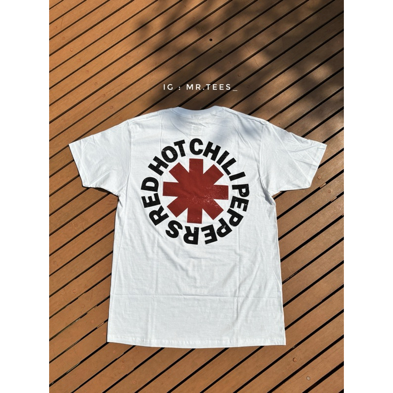 เสื้อยืด วง Red Hot Chili Peppers แท้มือ1 👕 USA