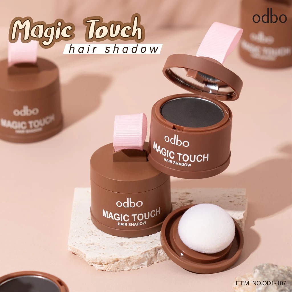 (กระปุก) OD1-107 Odbo Magic Touch Hair Shadow โอดีบีโอ แมจิก ทัช แฮร์แชโดว์ 3 กรัม - รูปที่ 5