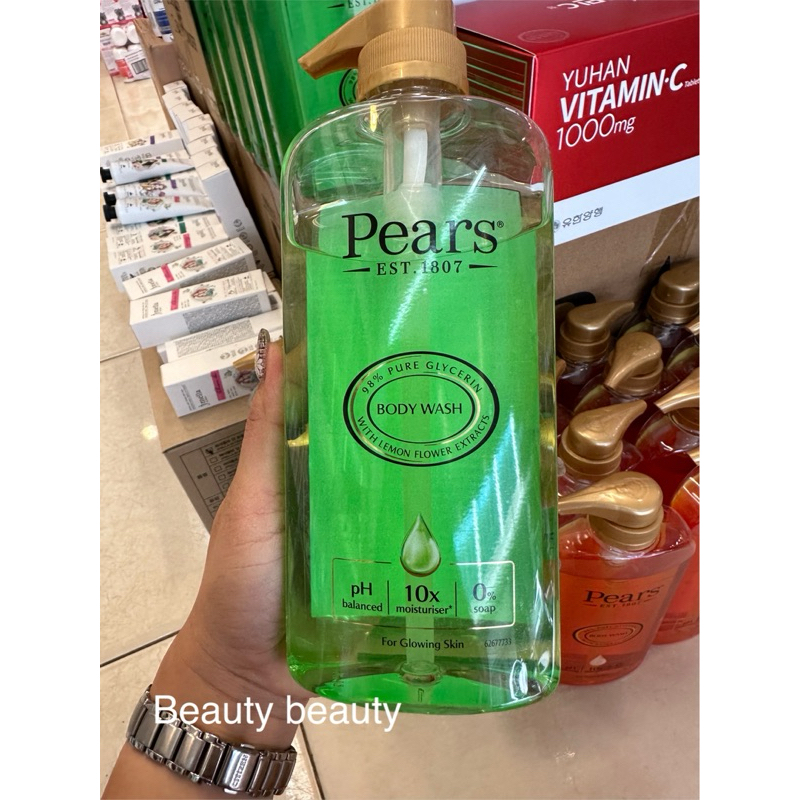 Pears Pure & Gentle Body Wash with Lemon Flower Extract 500ml.