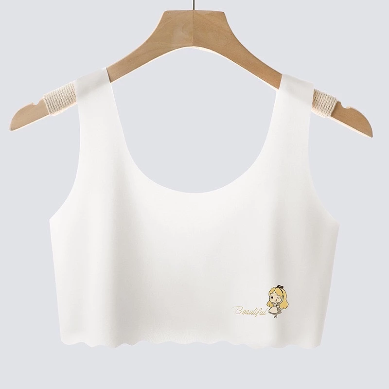 B038เสื้อซับในเด็ก ไม่มีฟองน้ำ ใส่สบาย เนื้อผ้าเย็น ระบายอากาศได้ดี มี 4 สีให้เลือก เหมาะสำหรับเด็กอายุ6-11ปี สินค้าพร้อ thumbnail 6