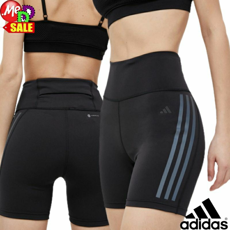 ADIDAS - ใหม่ กางเกงใส่วิ่งรัดรูป เอวสูง มีกระเป๋า Adidas Running Tight Shorts HS5452 IL7441 HS5444 HS5448