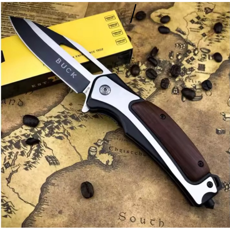 🇺🇸 BUCK Folding Hunting Knife no.DA130