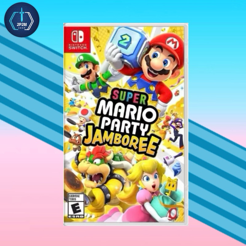 (มือ1👉🏻พร้อมส่ง)แผ่นเกม Nintendo Switch Super Mario Party Jamboree