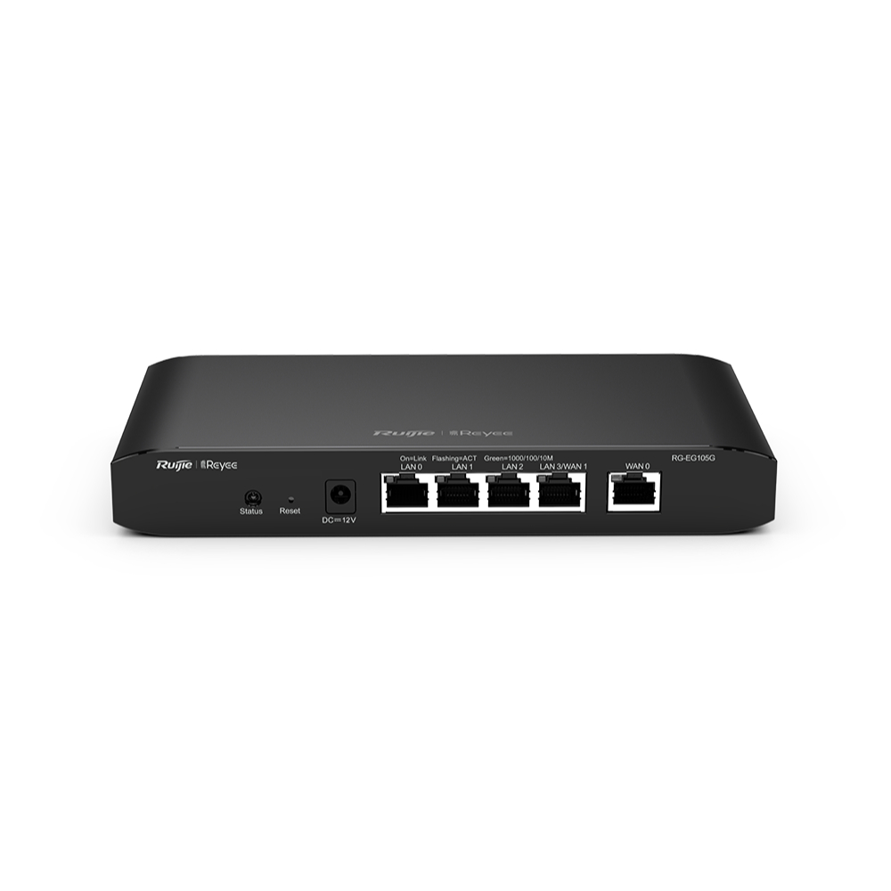 Reyee RG-EG105G-V3 Cloud Managed Router 2 Wan, VPN, Ruijie Cloud
