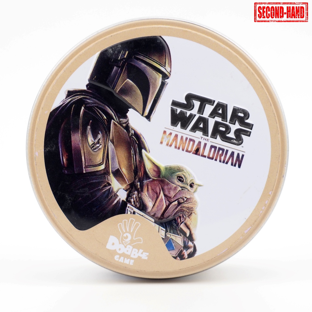 DOBBLE STAR WARS THE MANDALORIAN EN Card Game ของแท้ มือสองสภาพใหม่