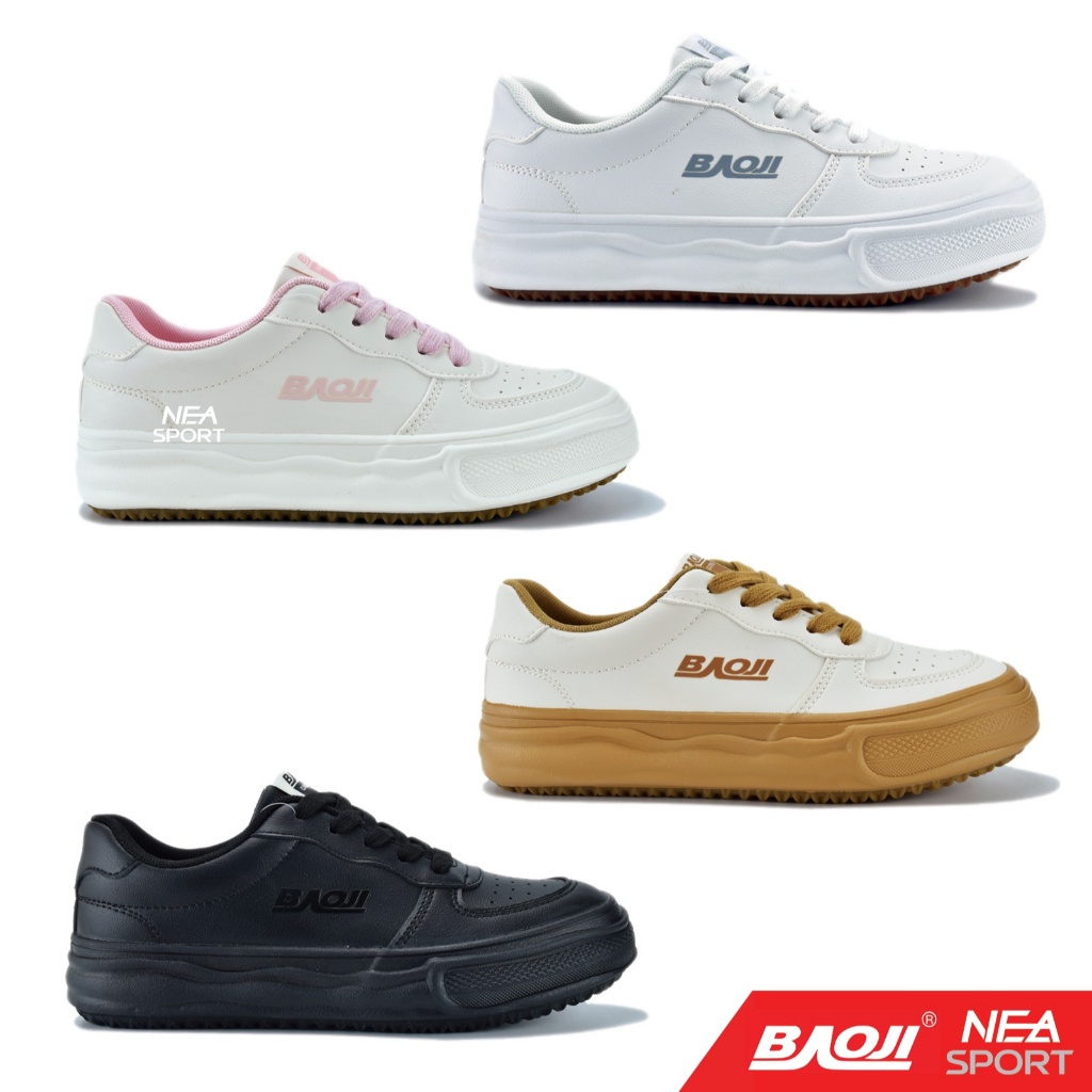 [ลด30% เก็บโค้ด 4100FASHDD] Baoji 513 Classic Sweet [W] NEA รองเท้าผ้าใบ บาโอจิ ผู้หญิง