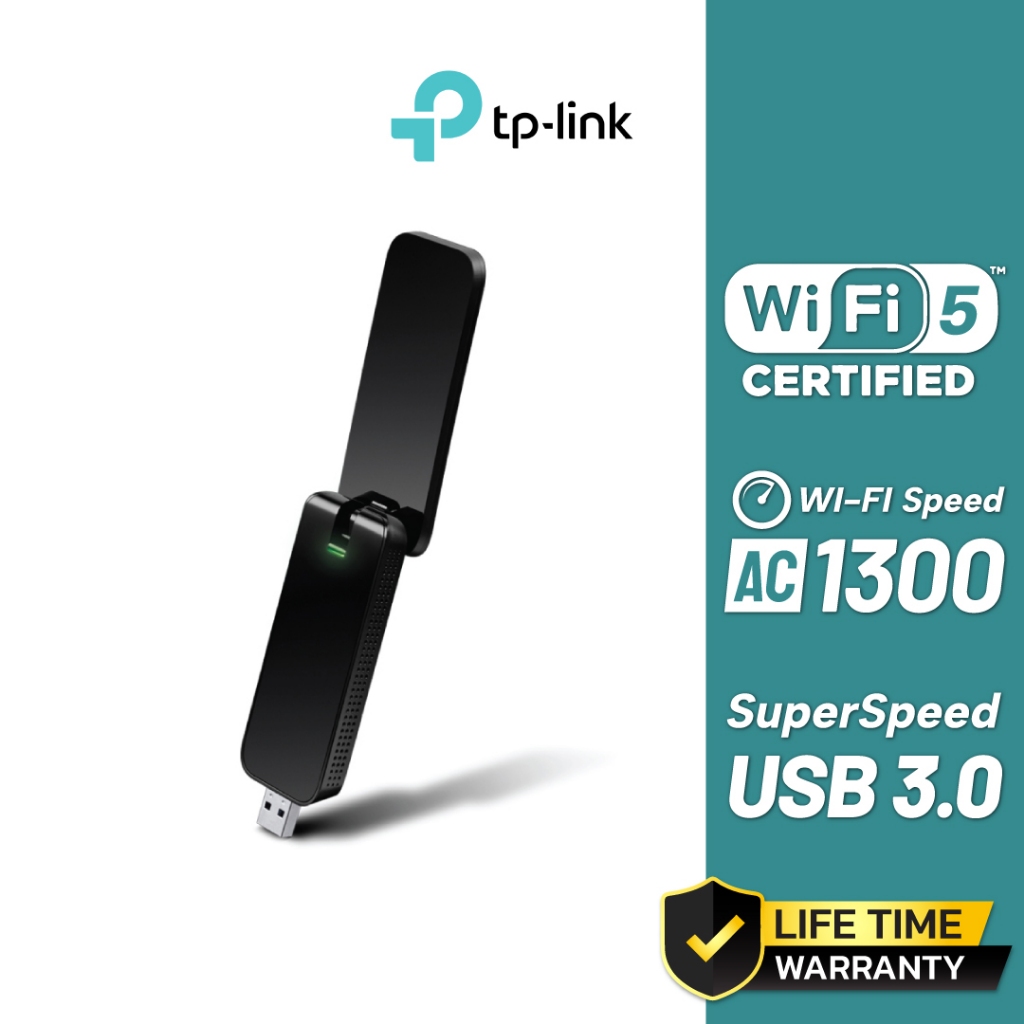 TP-Link AC1300 Wireless Dual Band USB Adapter รุ่น Archer T4U