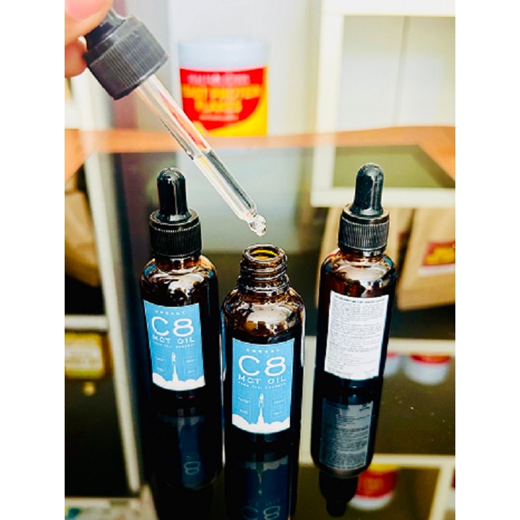 30ml Travel Edition !! ROCKET C8 COCONUT MCT OIL สกัดจากน้ำมันมะพร้าว เอ็มซีที ออยล์