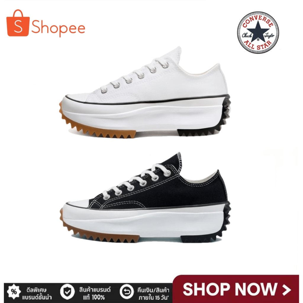 🎈100%Original🎈CONVERSE Run Star Hike 168817c/168816c รองเท้าผ้าใบ จัดส่งที่รวดเร็ว