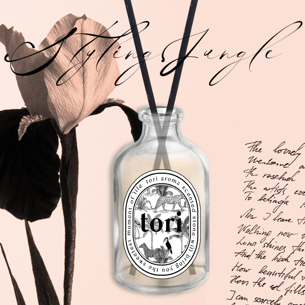 TORIAROMA | Stylin' Jungle Diffuser ก้านไม้หอมอโรมา วางมุมไหนก็สวยหรูดูแพงม๊ากกกกกก 100ml.