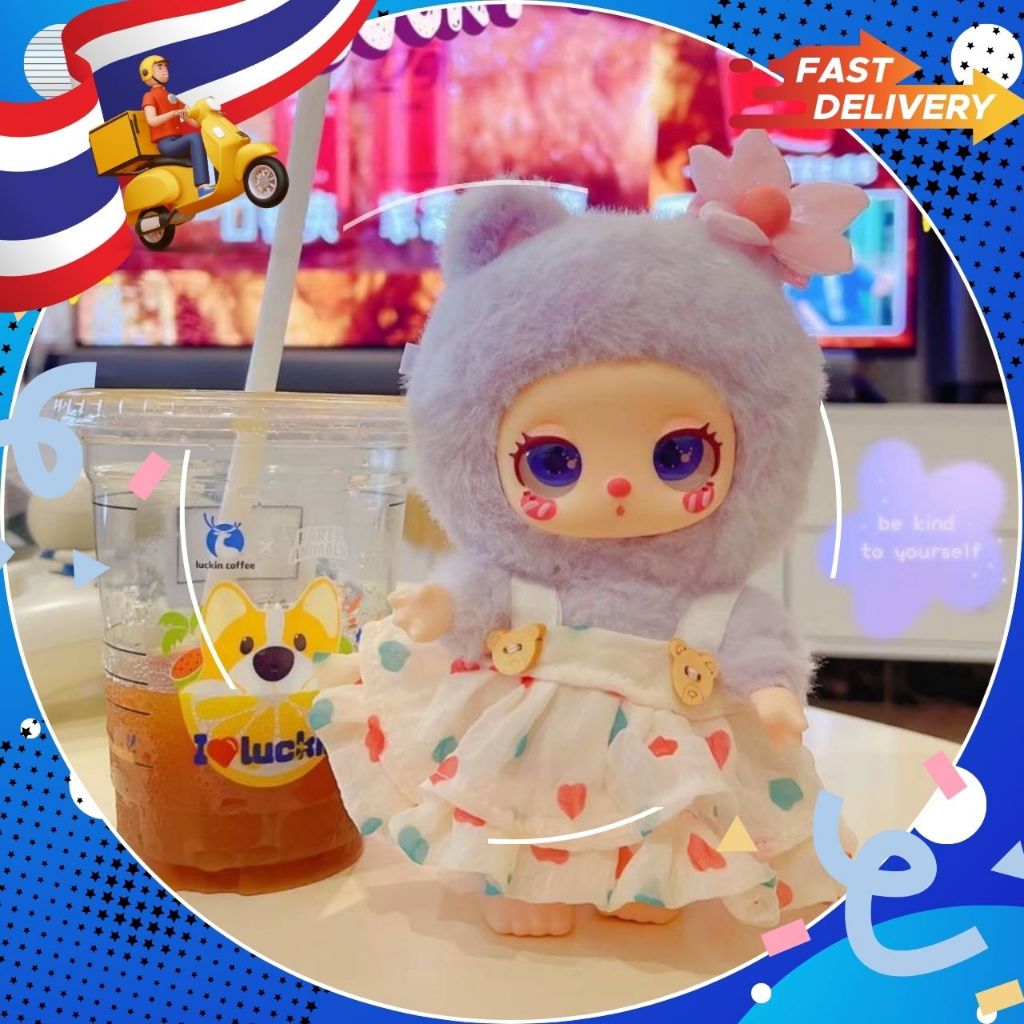 [ยก Box] ใช้โค้ดแฟชั่นได้ พร้อมส่งที่ไทย !!! พวงกุญแจ น้องแมวคนสวย Liila Lucky Cat ลุ้น Secret