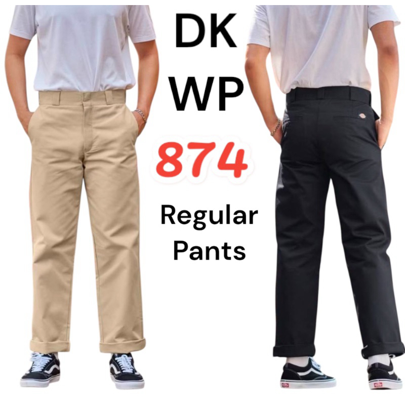 กางเกงขายาวผู้ชาย ทรงกระบอกตรง ผ้าหนา | ใส่เที่ยว ใส่ทำงาน DK WP 874