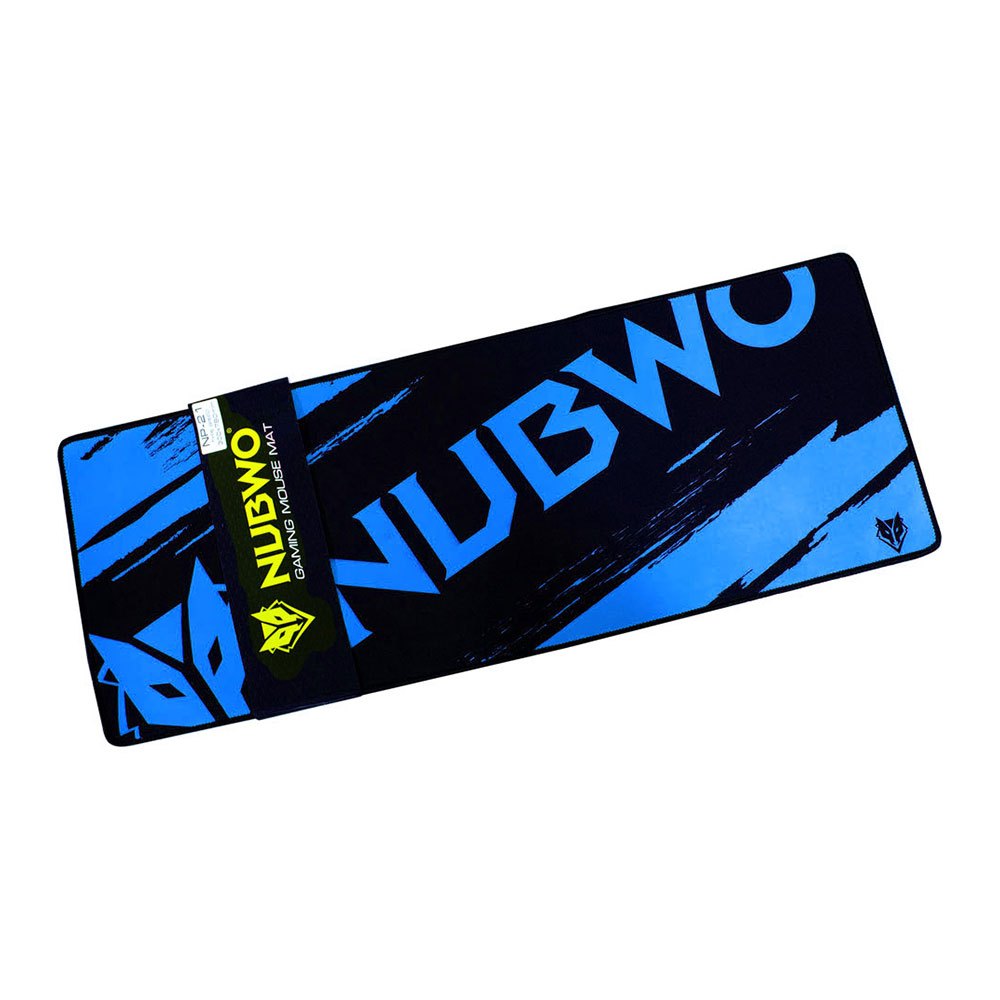 NUBWO MOUSE PAD (เมาส์แพด) แผ่นรองเมาร์ แผ่นรองเมาร์เกมมิ่ง NP021 300 X 780 MM (YELLOW) blue HITECHubon