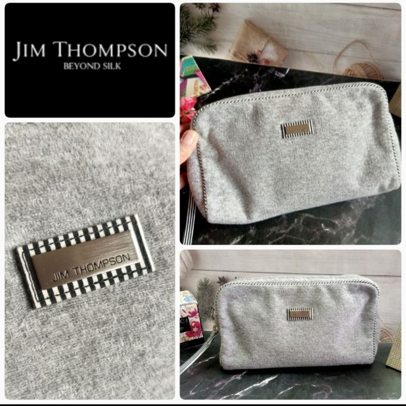 กระเป๋าคลัทช์ผ้า Jim Thomson
