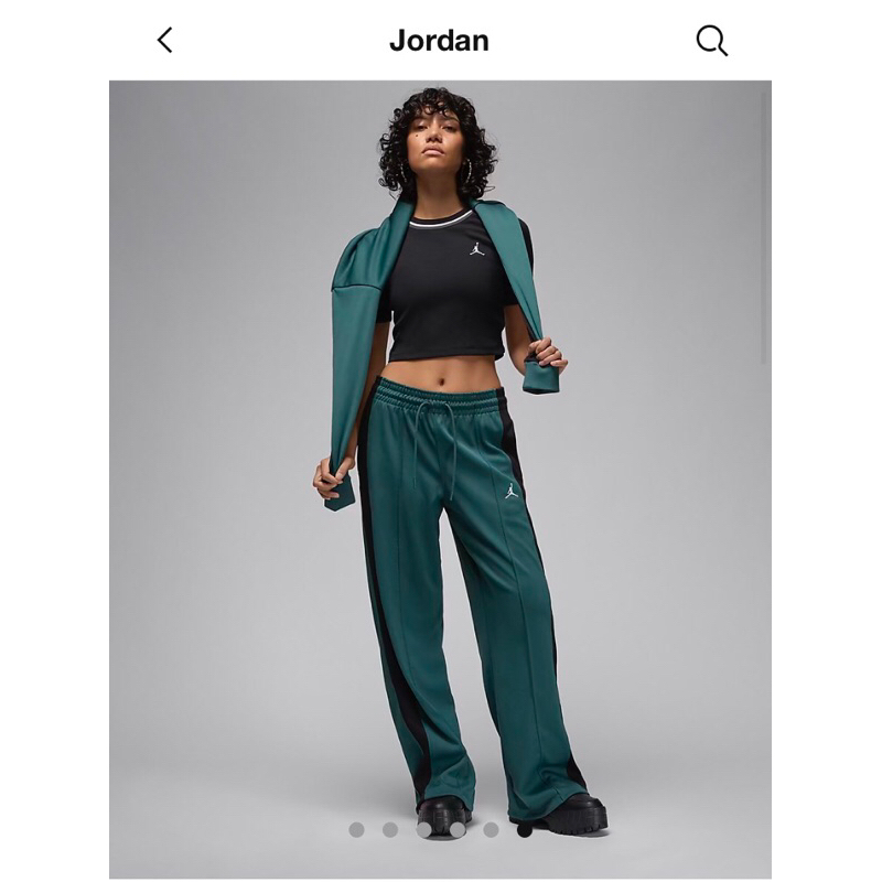 Used! Jordan nike กางเกงวอร์ม size M สี oxidized green
