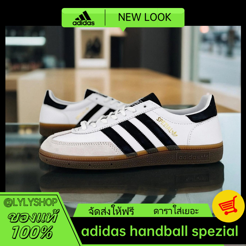 （ของแท้ 100%）adidas originals Handball Spzl white IE3403