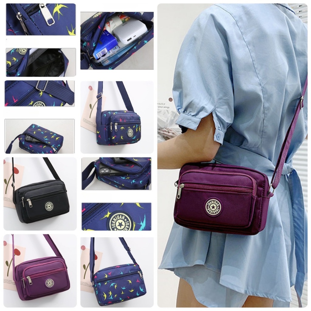 Fashion กระเป๋าสะพายผู้หญิง คู่ใจ พร้อมส่ง สไตล์เกาหลี แฟชั่น พร้อมส่งจากไทย B-226